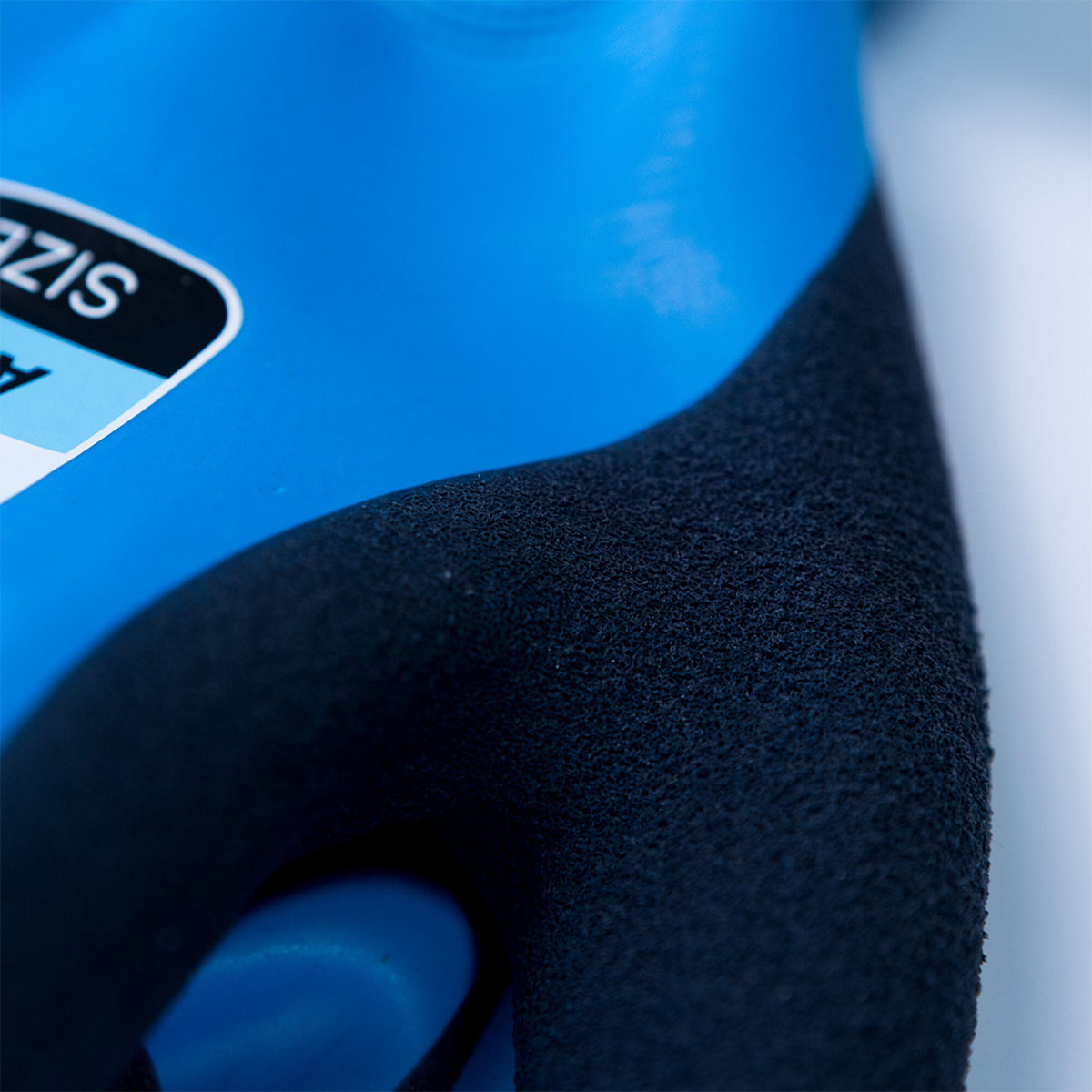Xpert Core Aquaflex Waterproof Fully Coated Glove Blue/Black, front view