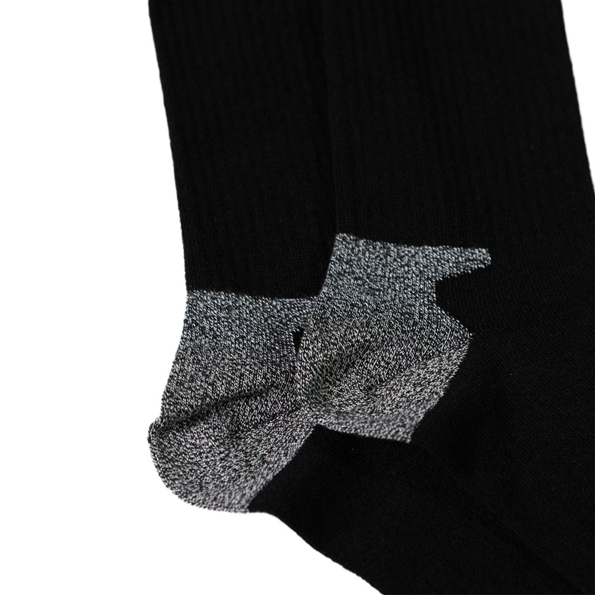 Xpert Core Crew Sock 5 Pack Black, front view