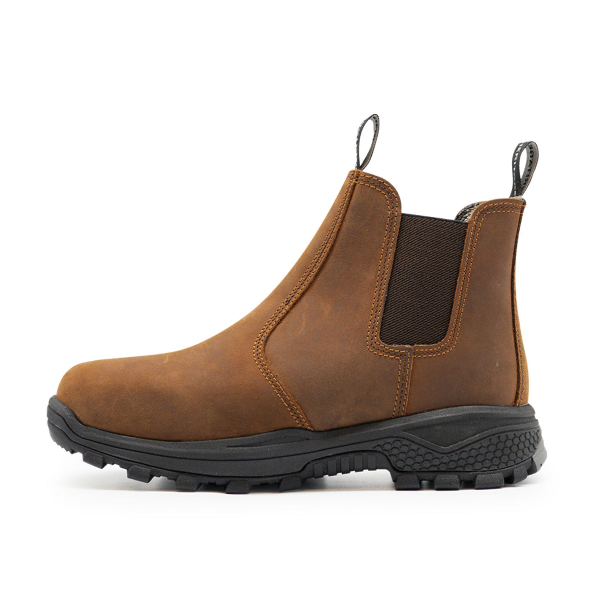 Xpert Heritage Dealer S3L Safety Boot Brown, front view