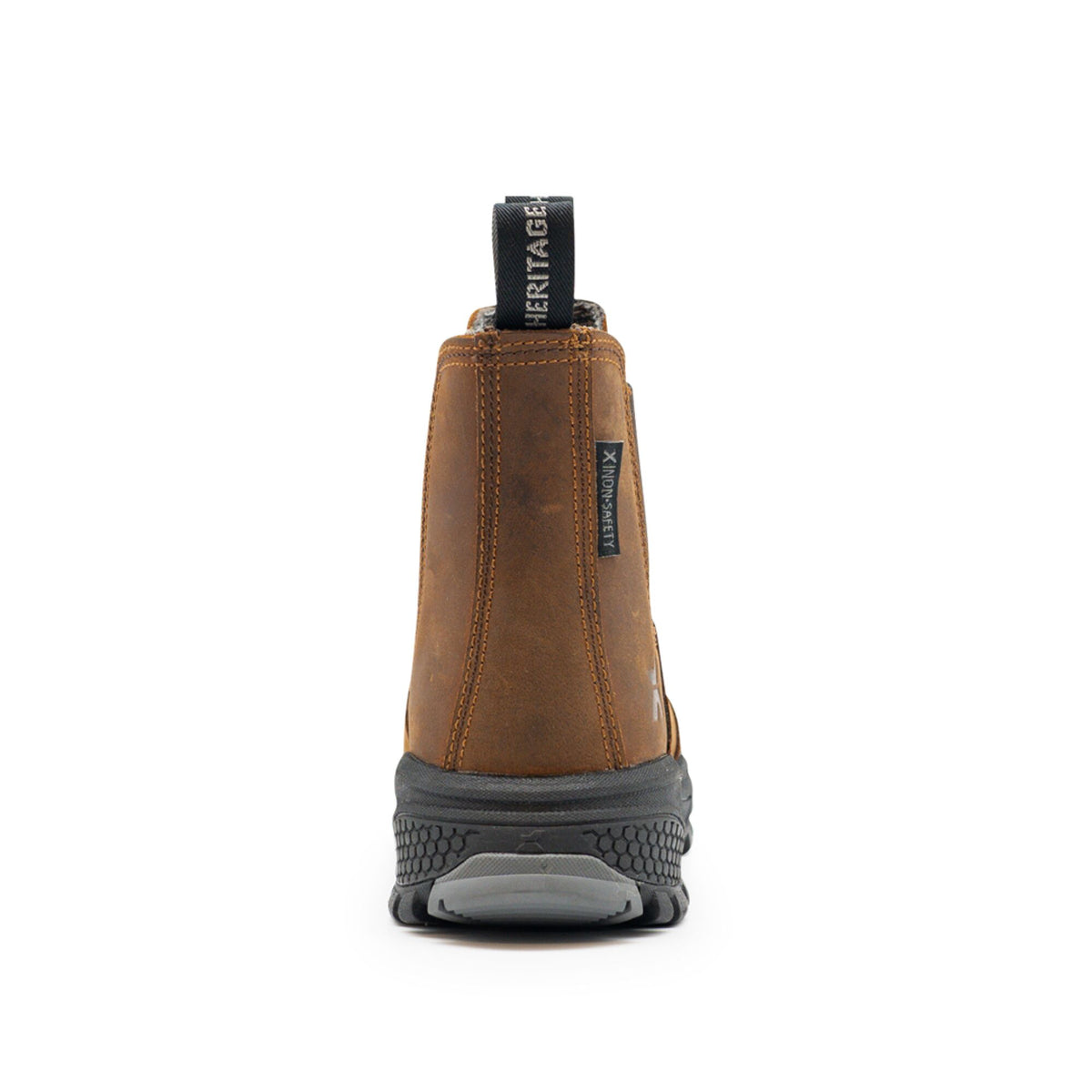 Xpert Heritage Dealer S3L Safety Boot Brown, front view