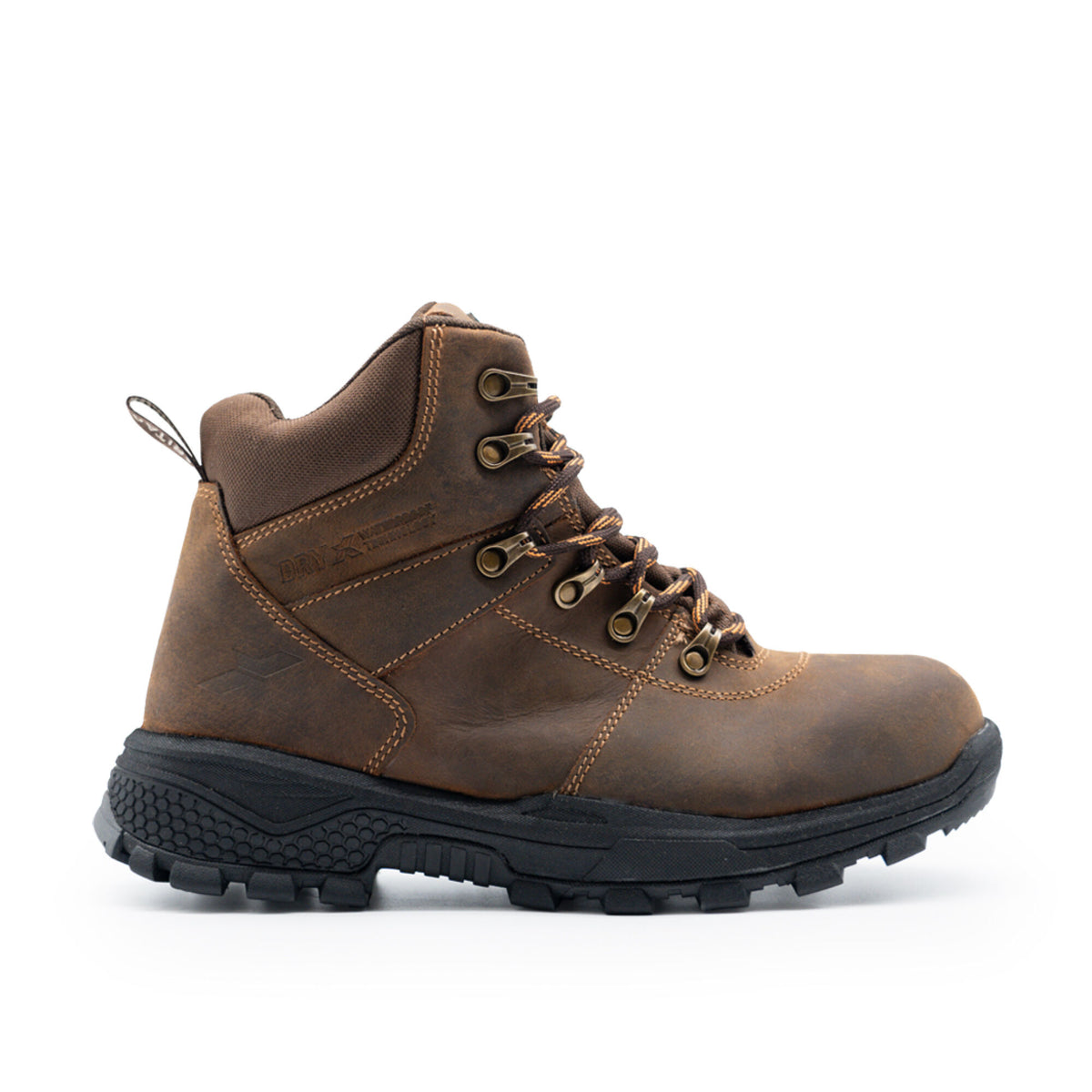 Xpert Heritage Explorer Waterproof Hiking Boot Brown, front view