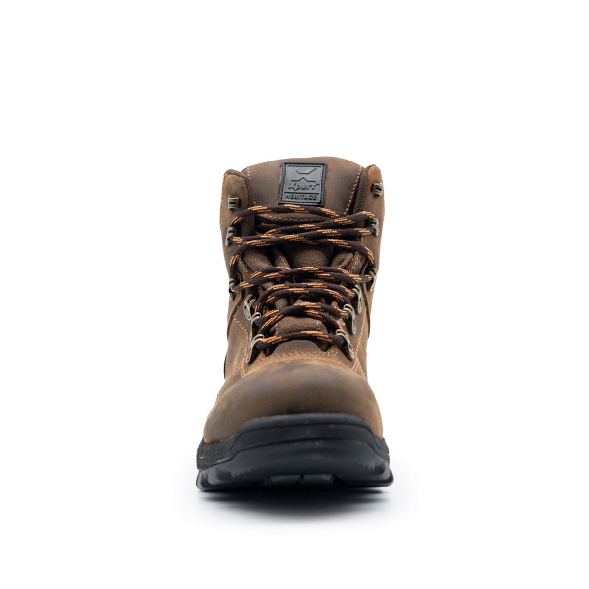 Xpert Heritage Explorer Waterproof Hiking Boot Brown, front view