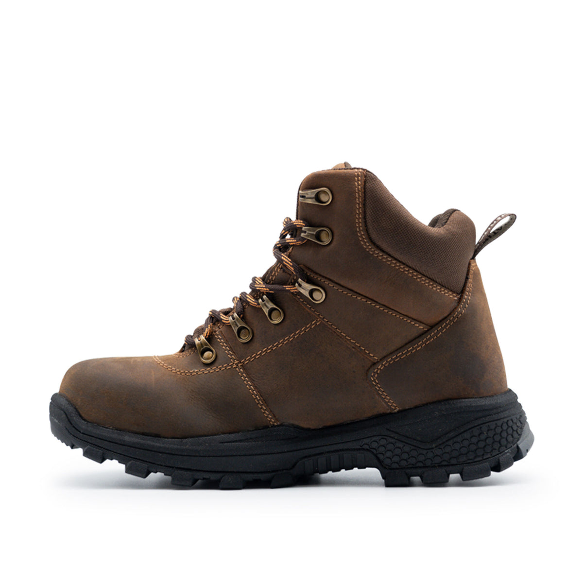 Xpert Heritage Explorer Waterproof Hiking Boot Brown, front view