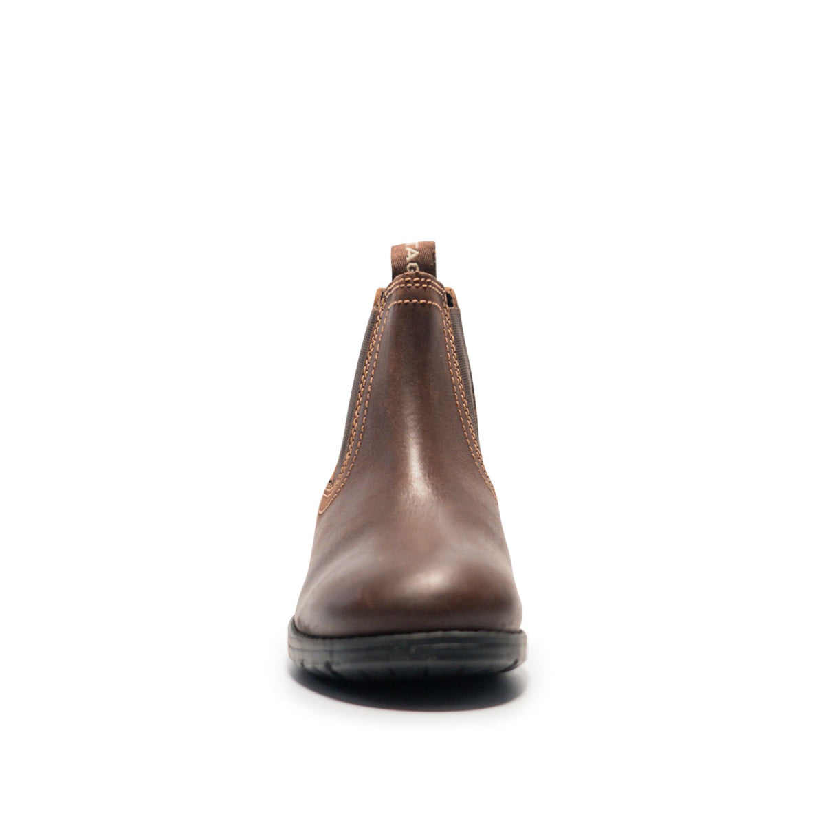 Xpert Heritage Farrier Junior Chelsea Boot Rustic Brown, front view
