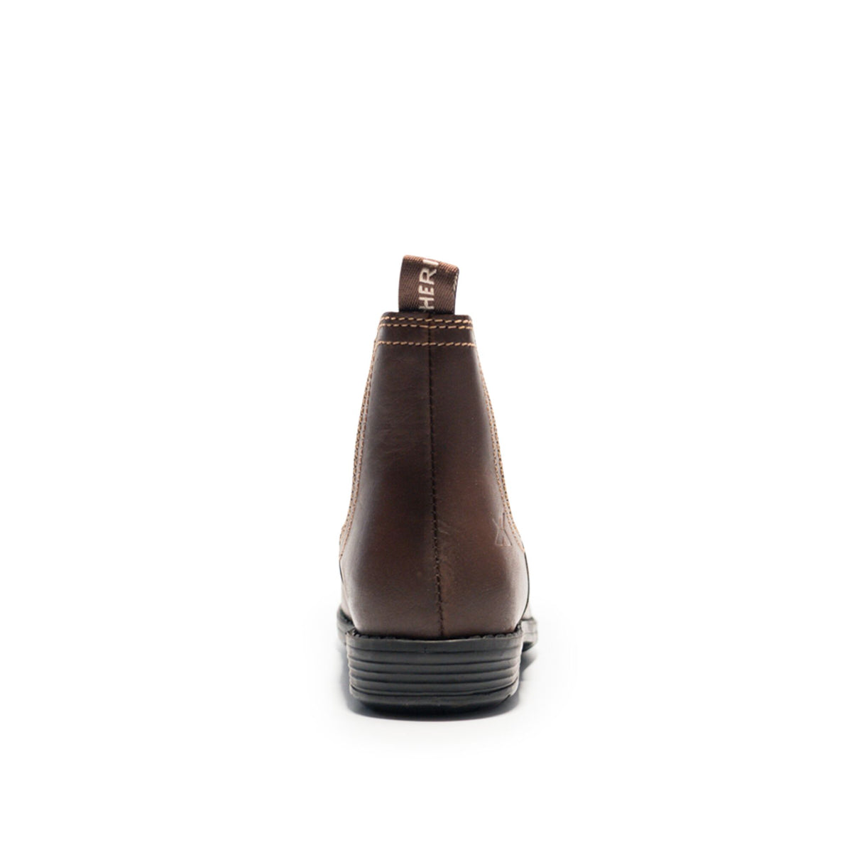 Xpert Heritage Farrier Junior Chelsea Boot Rustic Brown, front view