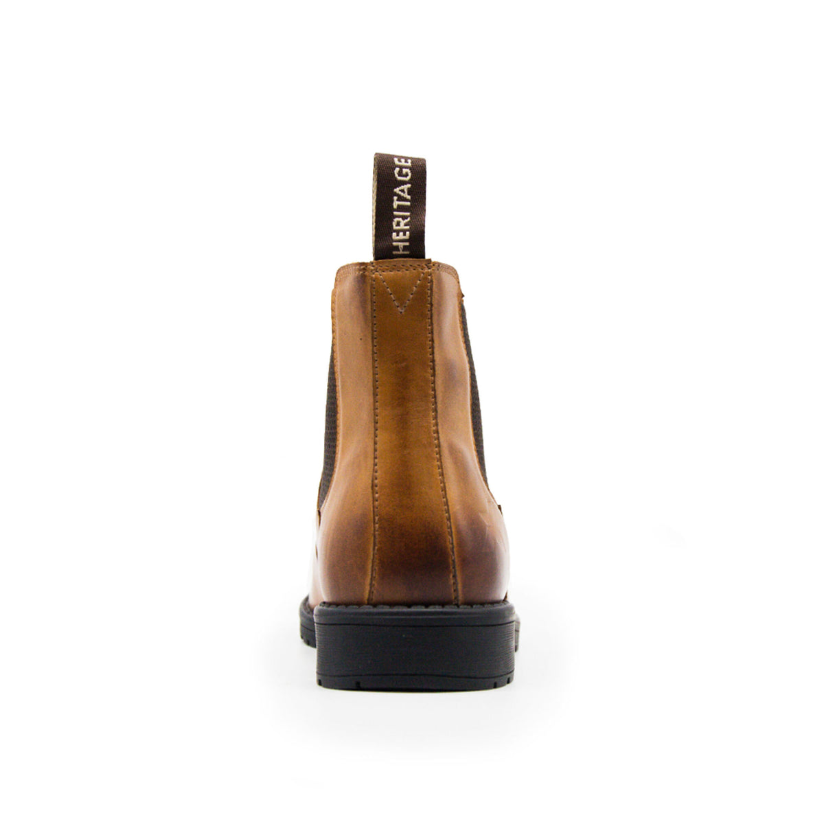 Xpert Heritage Saddler Dealer Boot Burnished Tan, front view