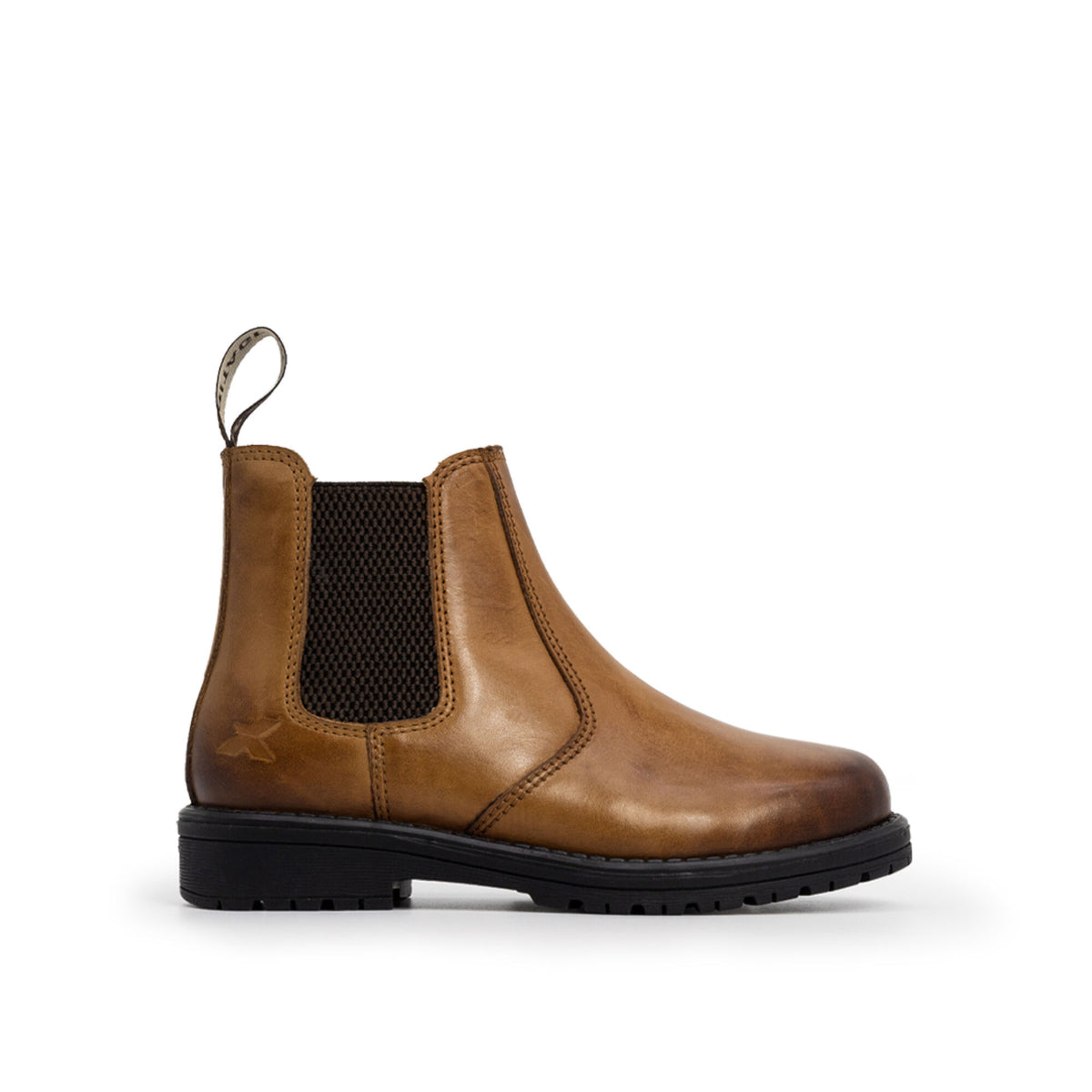 Xpert Heritage Wrangler Junior Dealer Boot Burnished Tan, front view