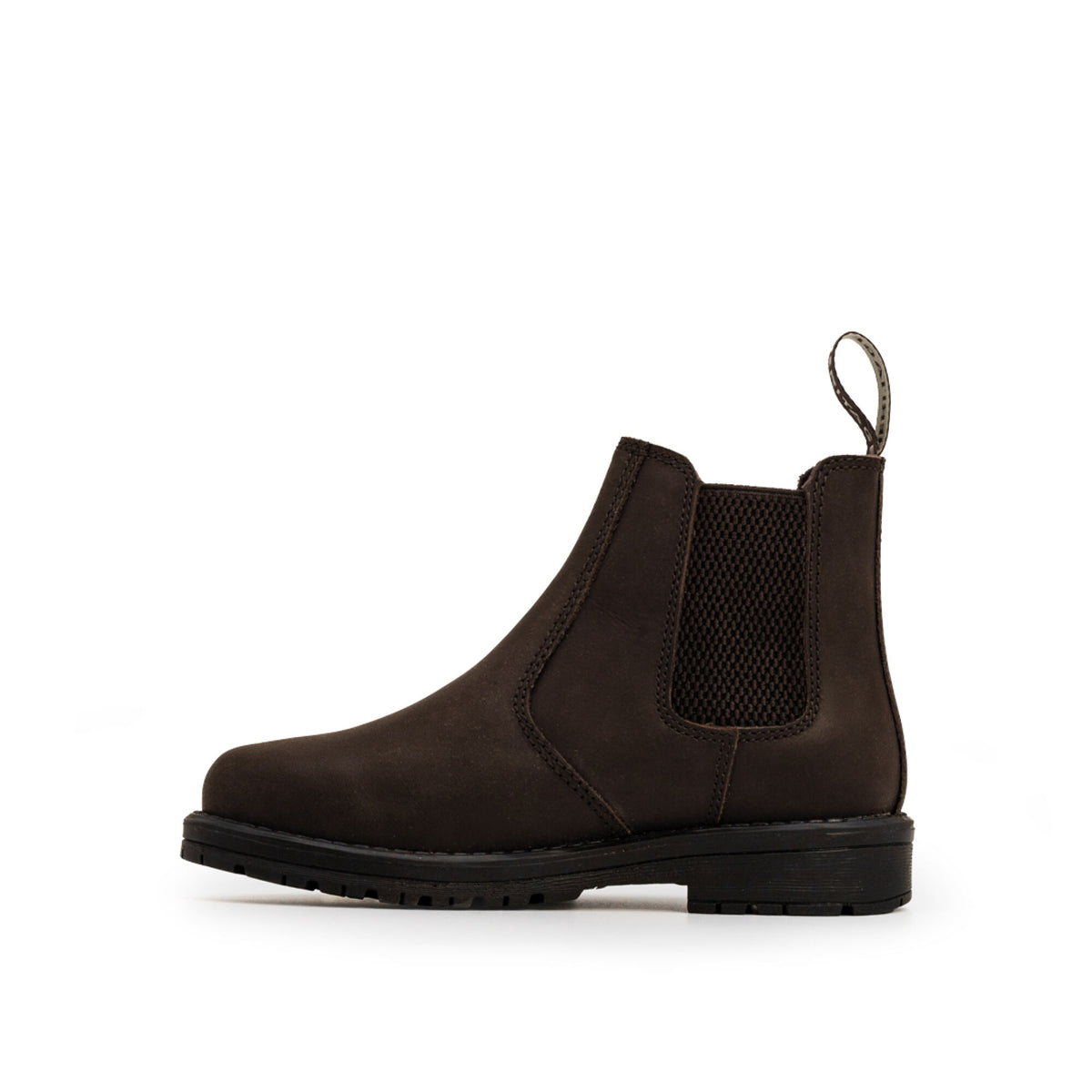 Xpert Heritage Wrangler Junior Dealer Boot Dark Brown, front view