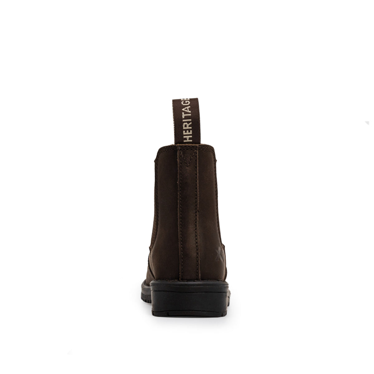 Xpert Heritage Wrangler Junior Dealer Boot Dark Brown, front view