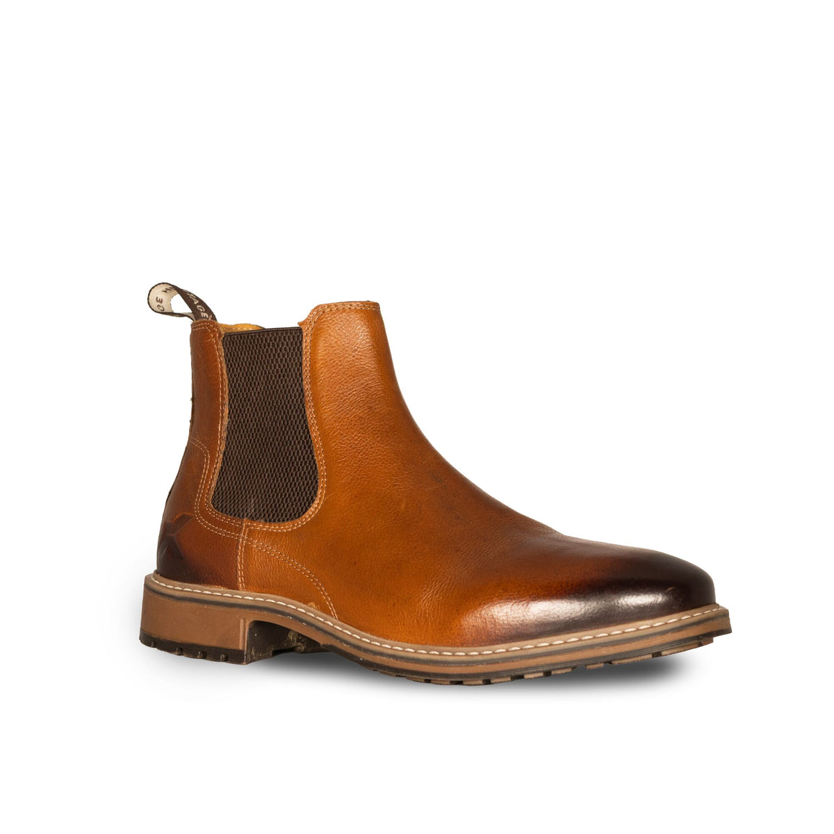 Xpert Heritage Dexter Chelsea Boot Tan, front view