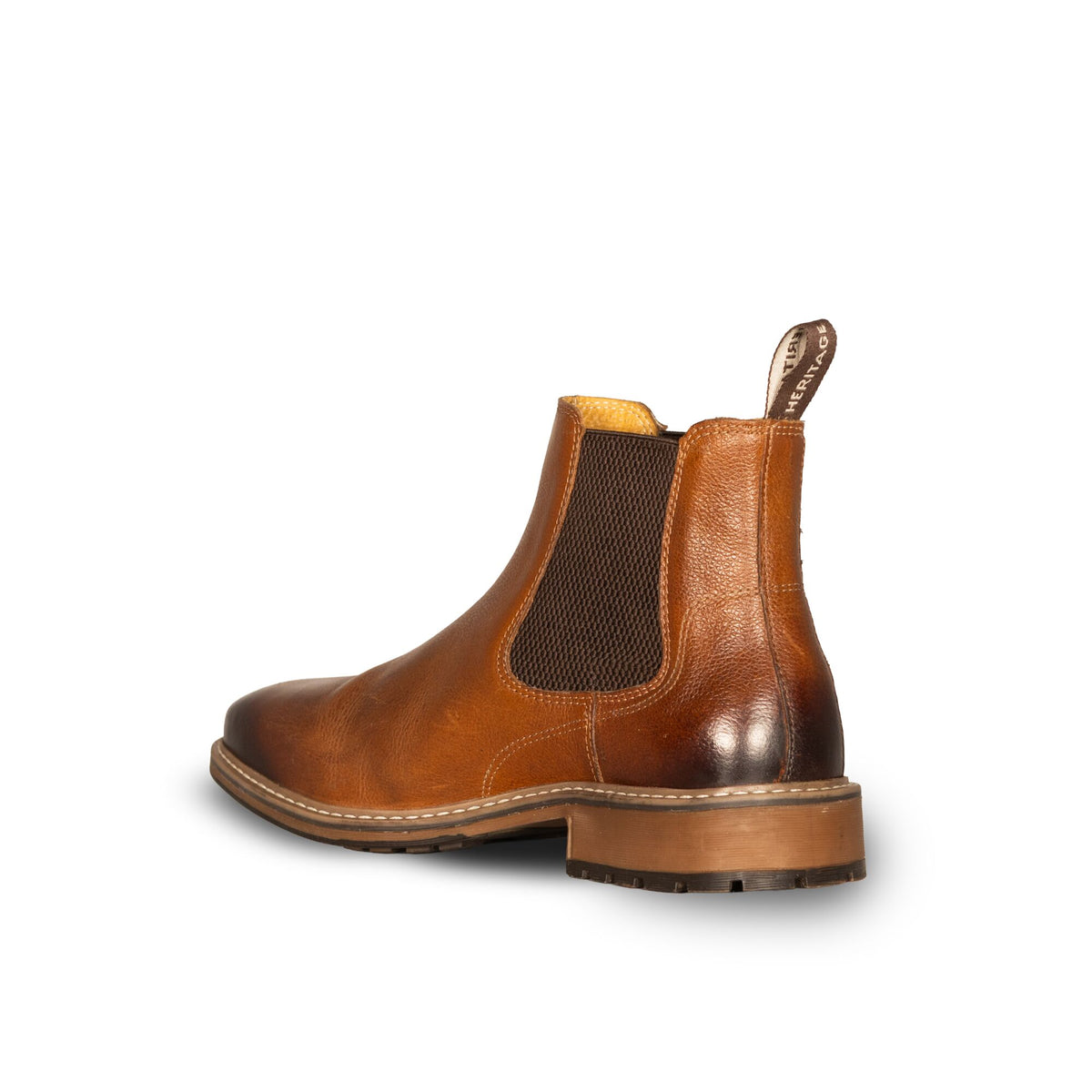 Xpert Heritage Dexter Chelsea Boot Tan, front view
