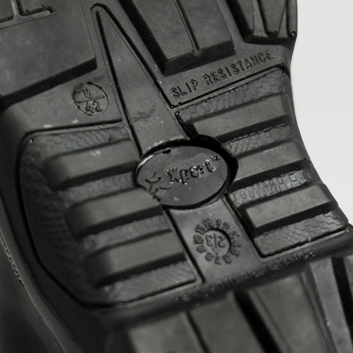 Xpert Pro Zipster S3L Safety Zip-Side Boot Black, front view