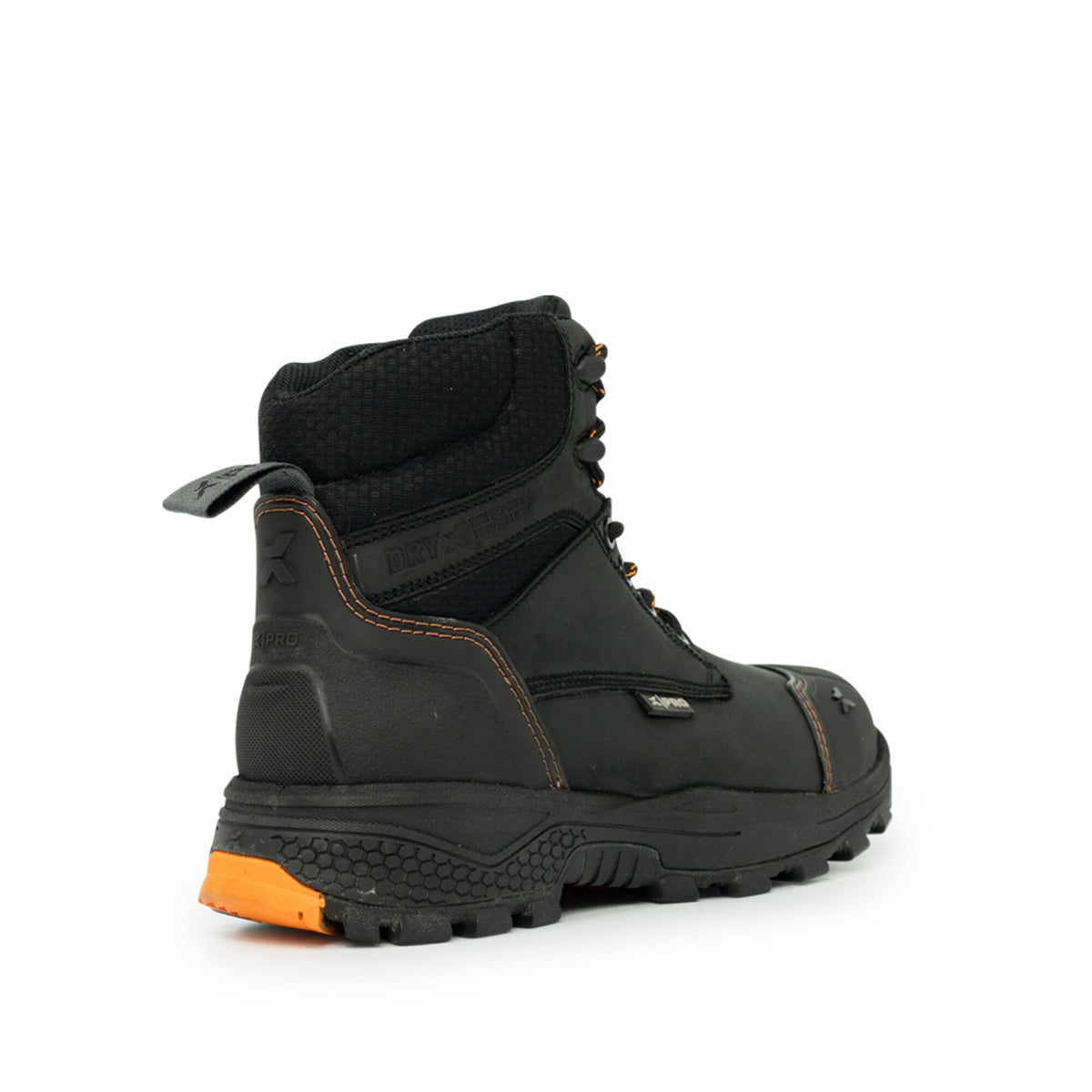Xpert Pro Raptor Waterproof S7L Safety Boot Black, front view