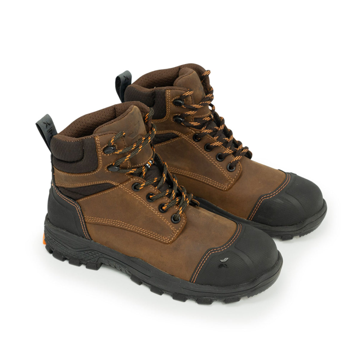 Xpert Pro Raptor Waterproof S7L Safety Boot Brown, front view