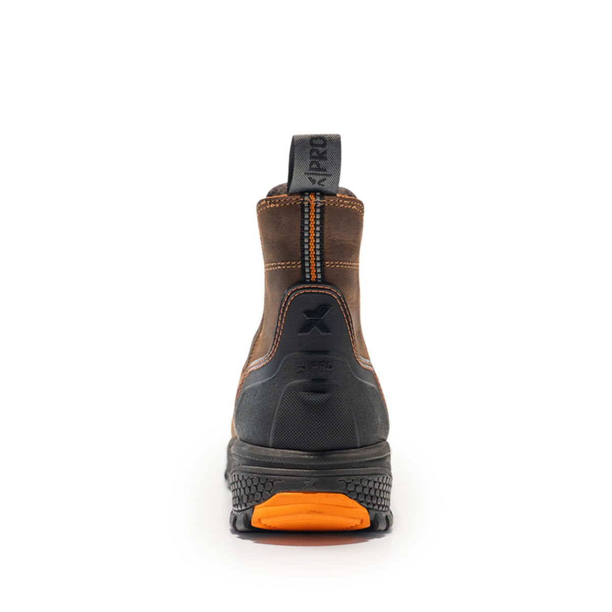 Xpert Pro Forge Waterproof S7L Safety Dealer Boot Brown, front view