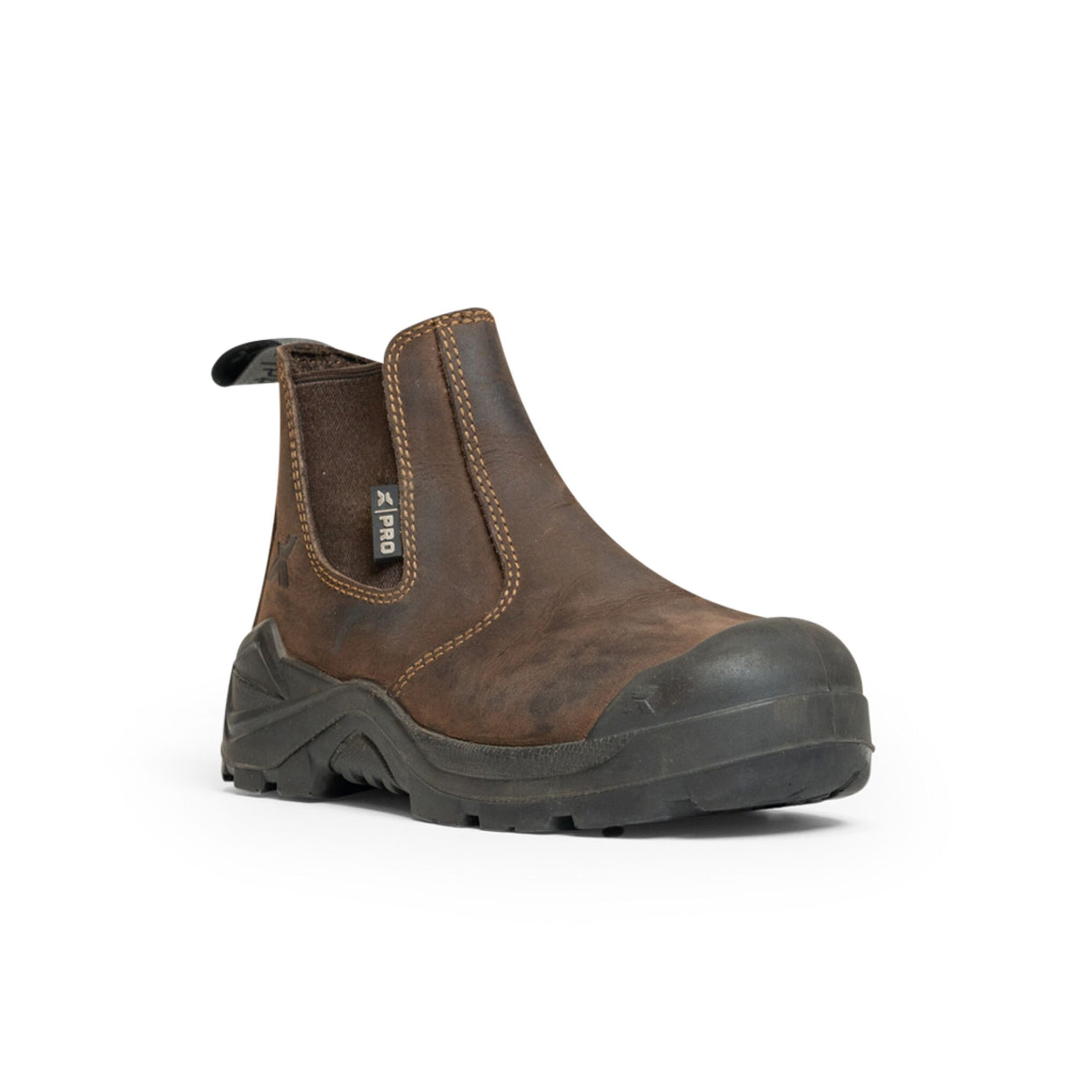 Xpert Pro Drover Junior Non-Safety Dealer Boot Brown, front view