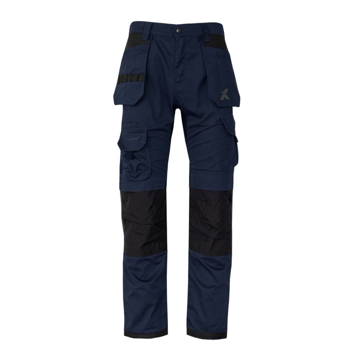 Xpert Pro Stretch+ Work Trouser Navy/Black, front view