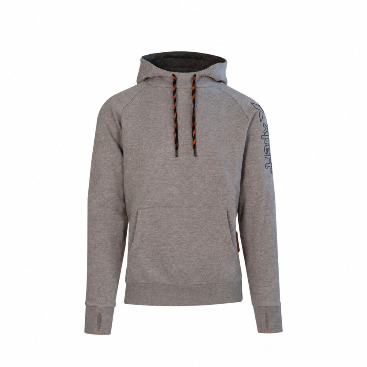 Xpert Pro Pullover Hoodie Grey Marl, front view