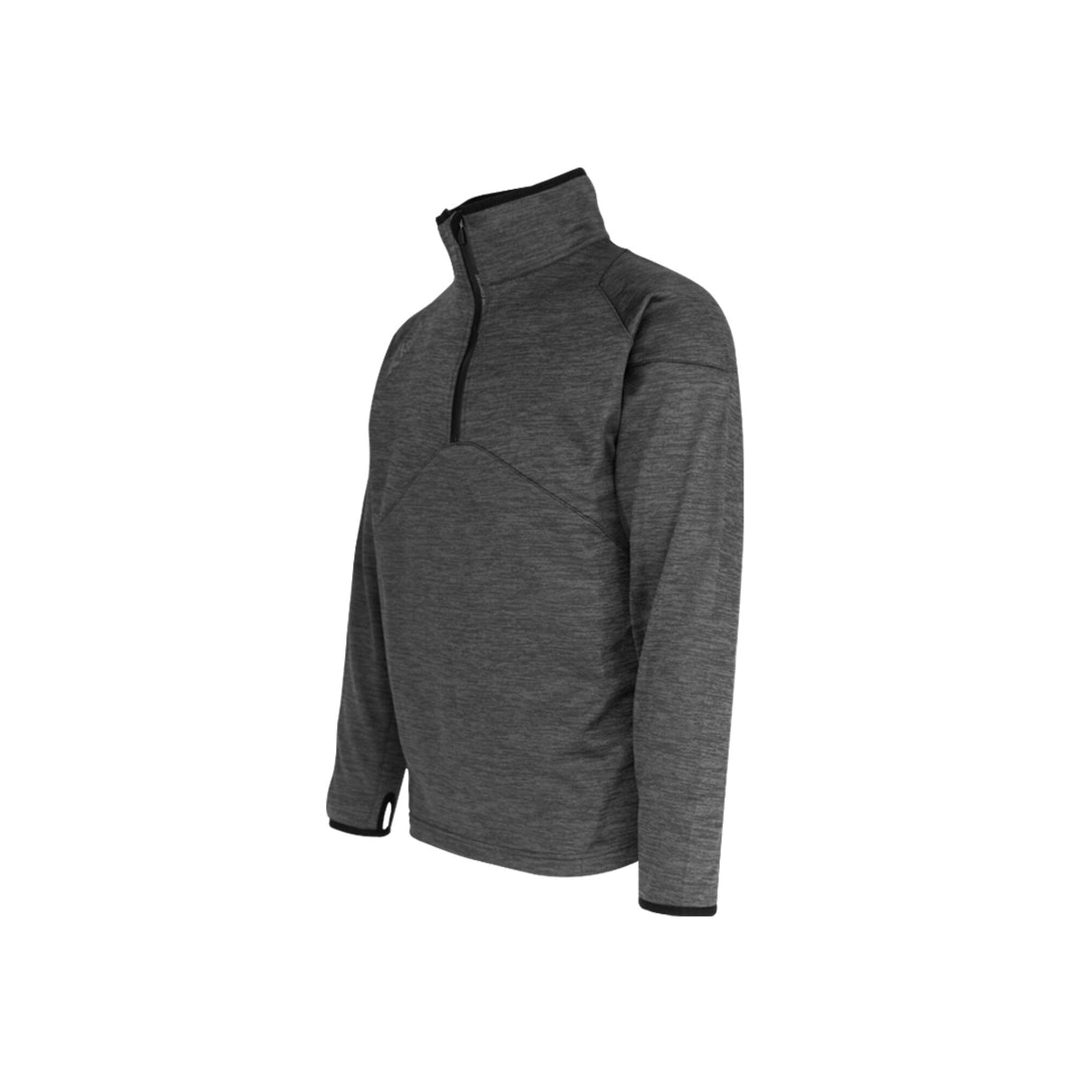 Xpert Pro Half Zip Tech Fleece Grey, front view
