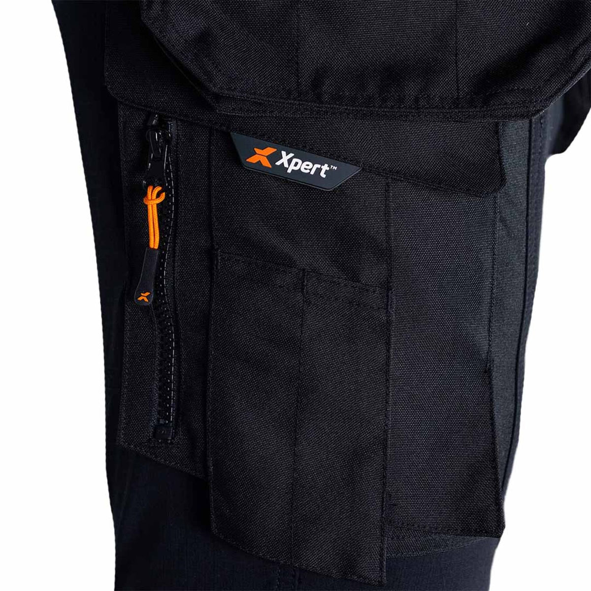 Xpert Pro Stretch Tactical Trouser Black, front view