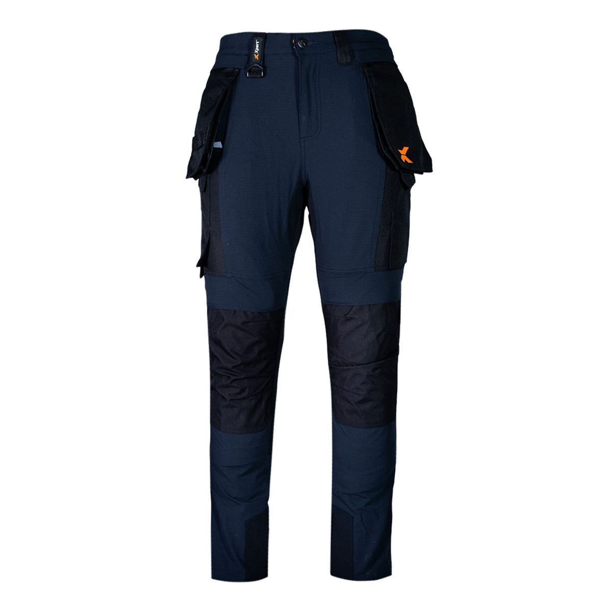Xpert Pro Stretch Tactical Trouser Navy/Black, front view