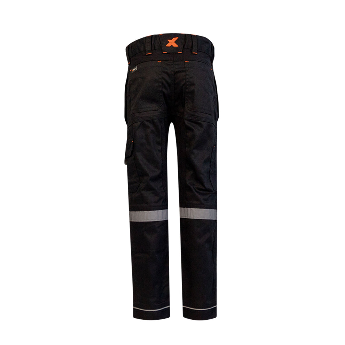 Xpert Pro Junior Stretch Work Trouser Black, front view