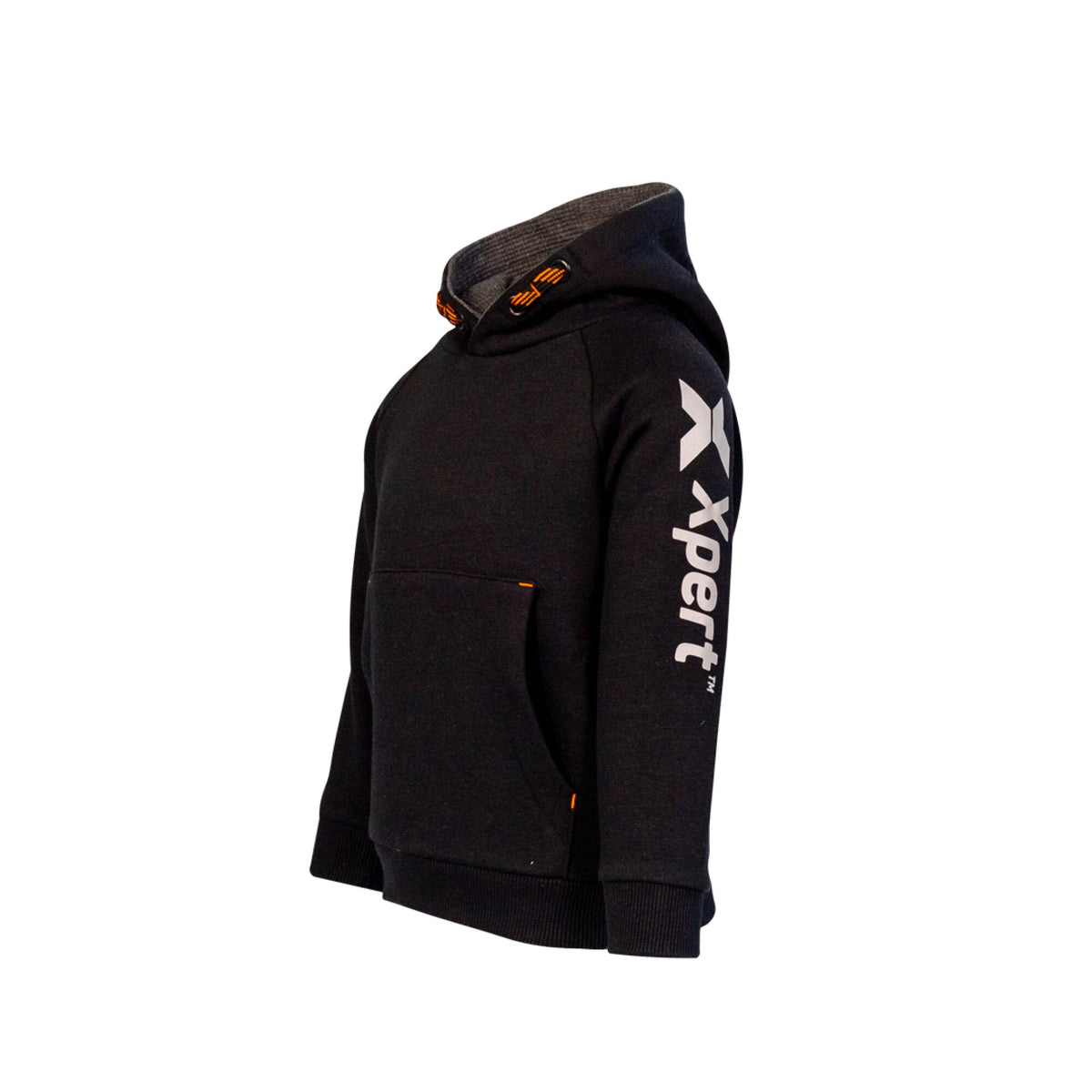 Xpert Pro Junior Pullover Hoodie Black, front view