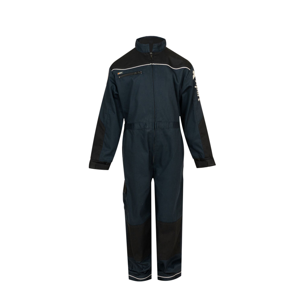 Xpert Pro Junior Coverall Navy, front view