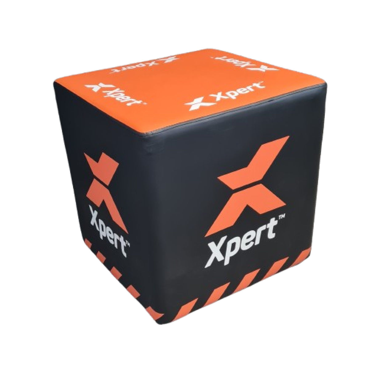 Xpert Core Xpert Workwear Cube Seat 450 x 450 x 470 Black, front view