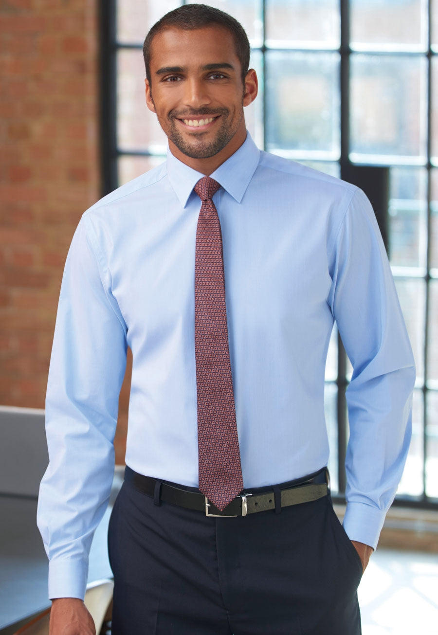 Brook Taverner Pisa Shirt in Sky Blue, image 5