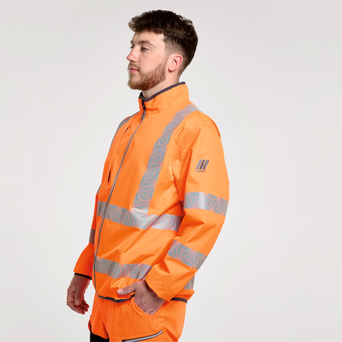 Pulsar Packaway Jacket Orange REACT, image 6