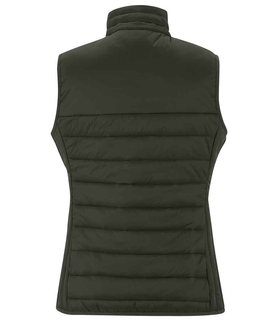 Regatta Professional - Loftlite Womens Baffle Bodywarmer in Dark Khaki/Black – 6
