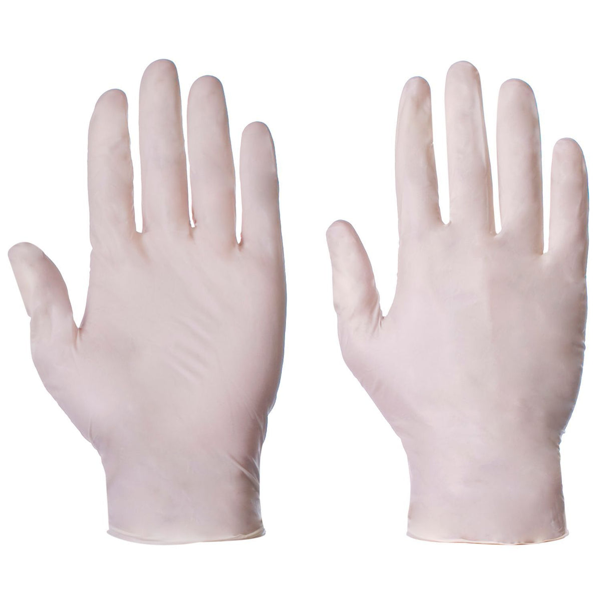 Supertouch Powderfree Latex Gloves, front view