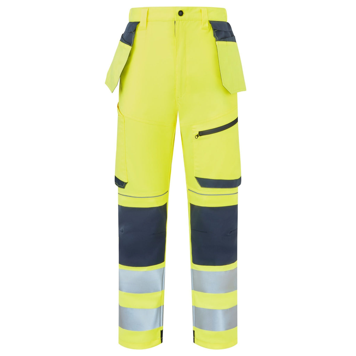 Supertouch Blue Sphere - System Hi-Vis Eco Stretch Removable Holster Yellow Trousers, main product image