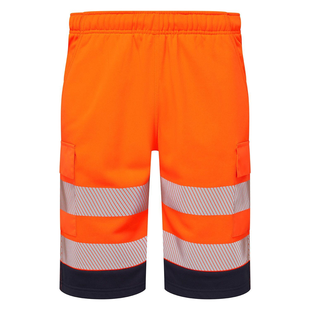 Supertouch Blue Sphere - Essentials Hi-Vis Eco CottonCool Orange Shorts, main product image