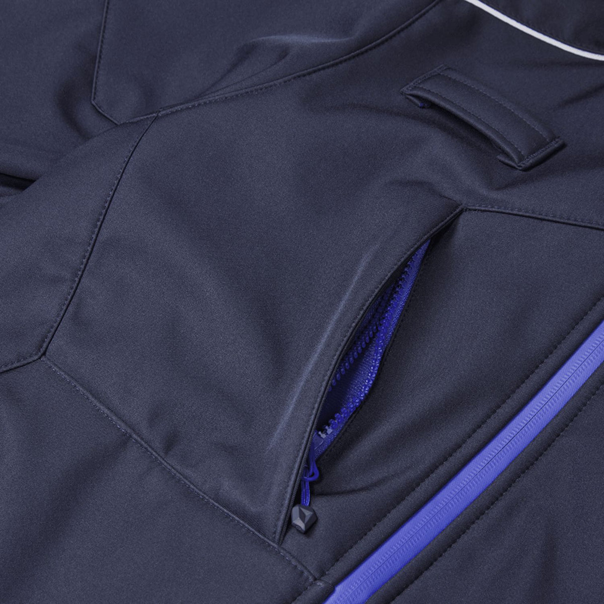 Supertouch Blue Sphere - System Eco 3 Layer Navy/Royal Blue Softshell Jacket â€“ Women's, image 4