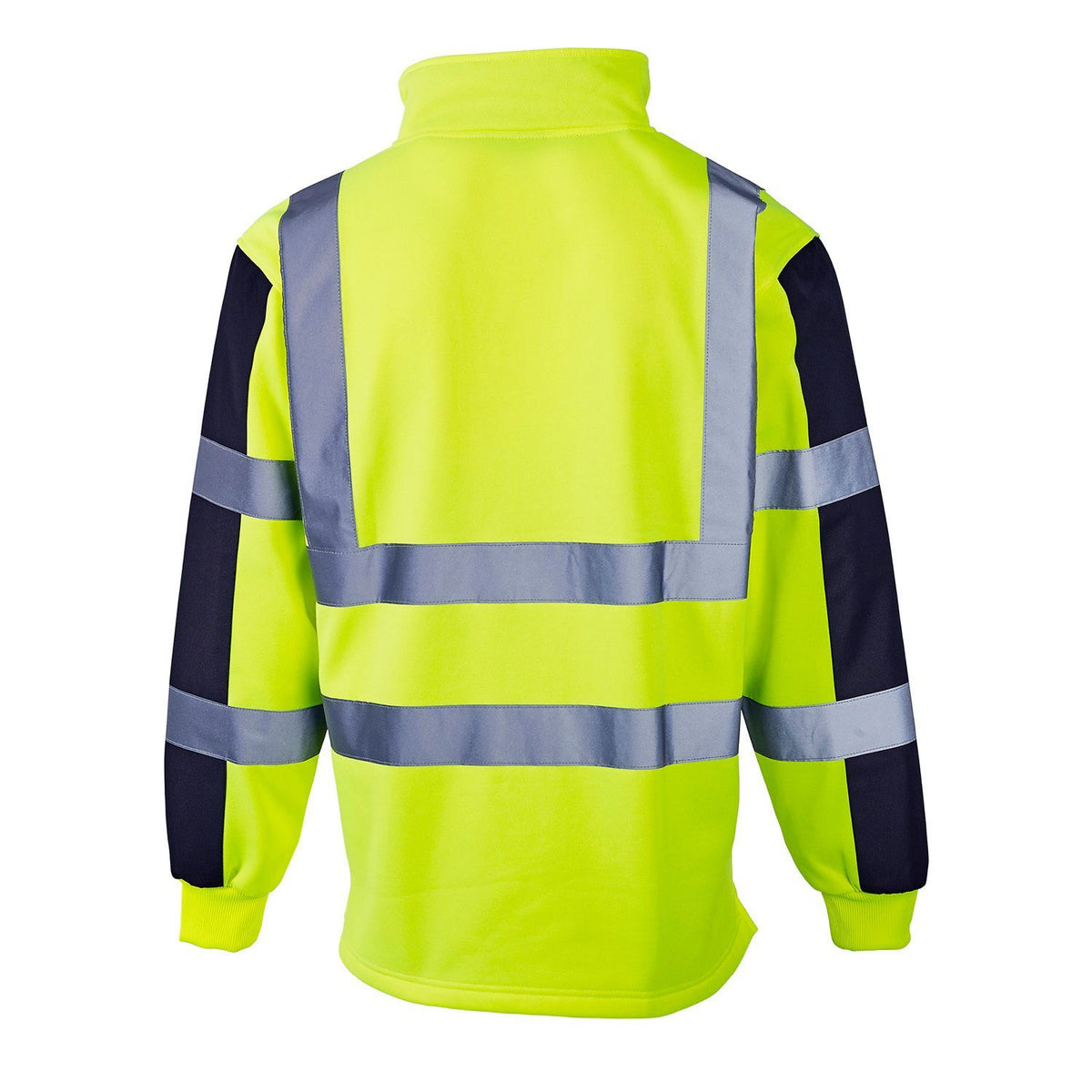 Supertouch - Hi Vis 2 Tone Orange Rugby Shirt, image 3