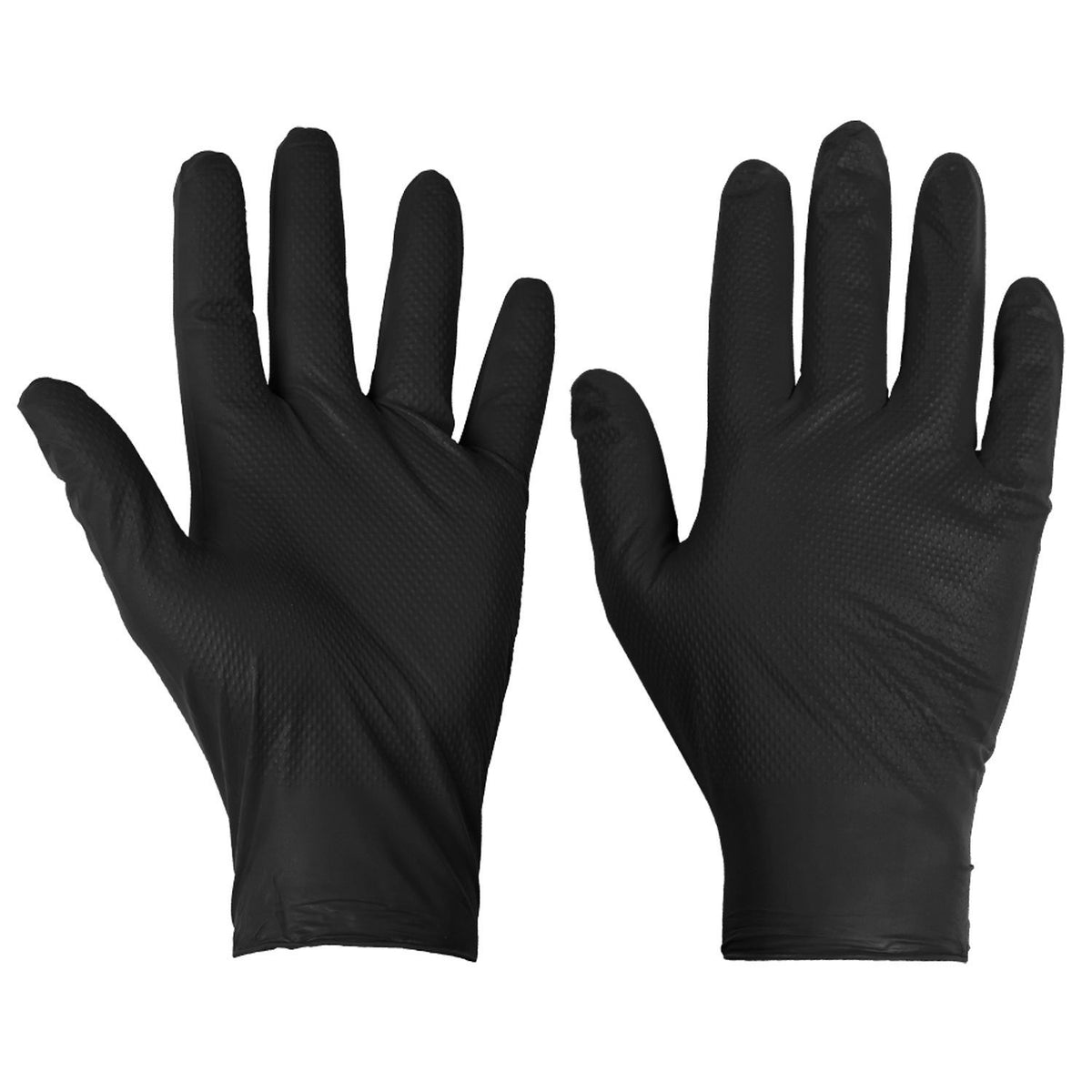 Supertouch - PG-901 Disposable Nitrile Diamond Grip Gloves, main product image