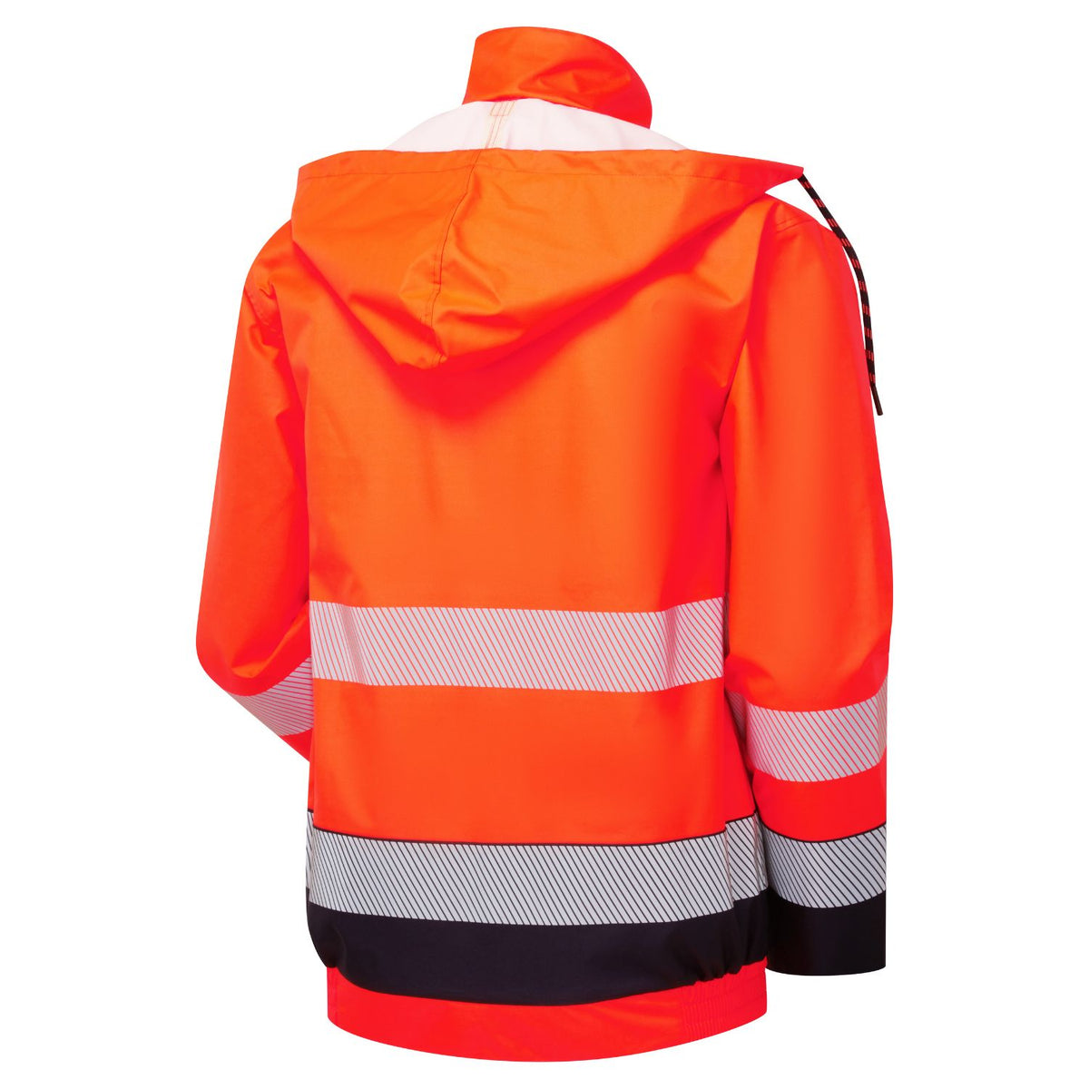 Supertouch Blue Sphere - Essentials Hi-Vis Eco Orange/Navy Insulated Bomber Jacket, image 2