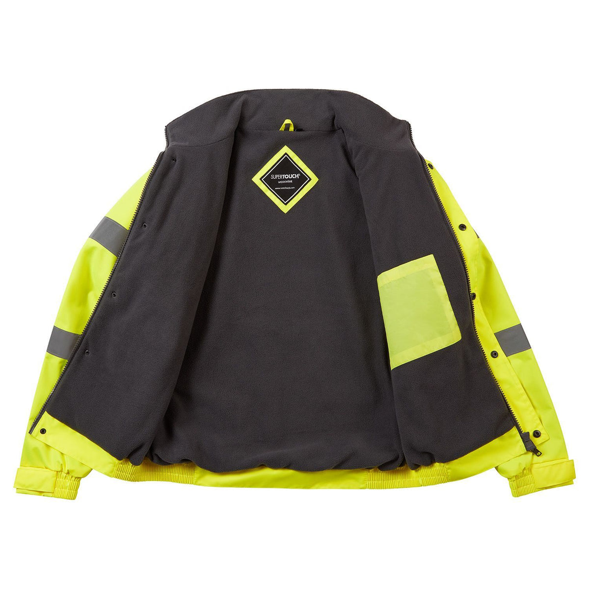 Supertouch - Fleece Lined Bomber Jacket, image 3