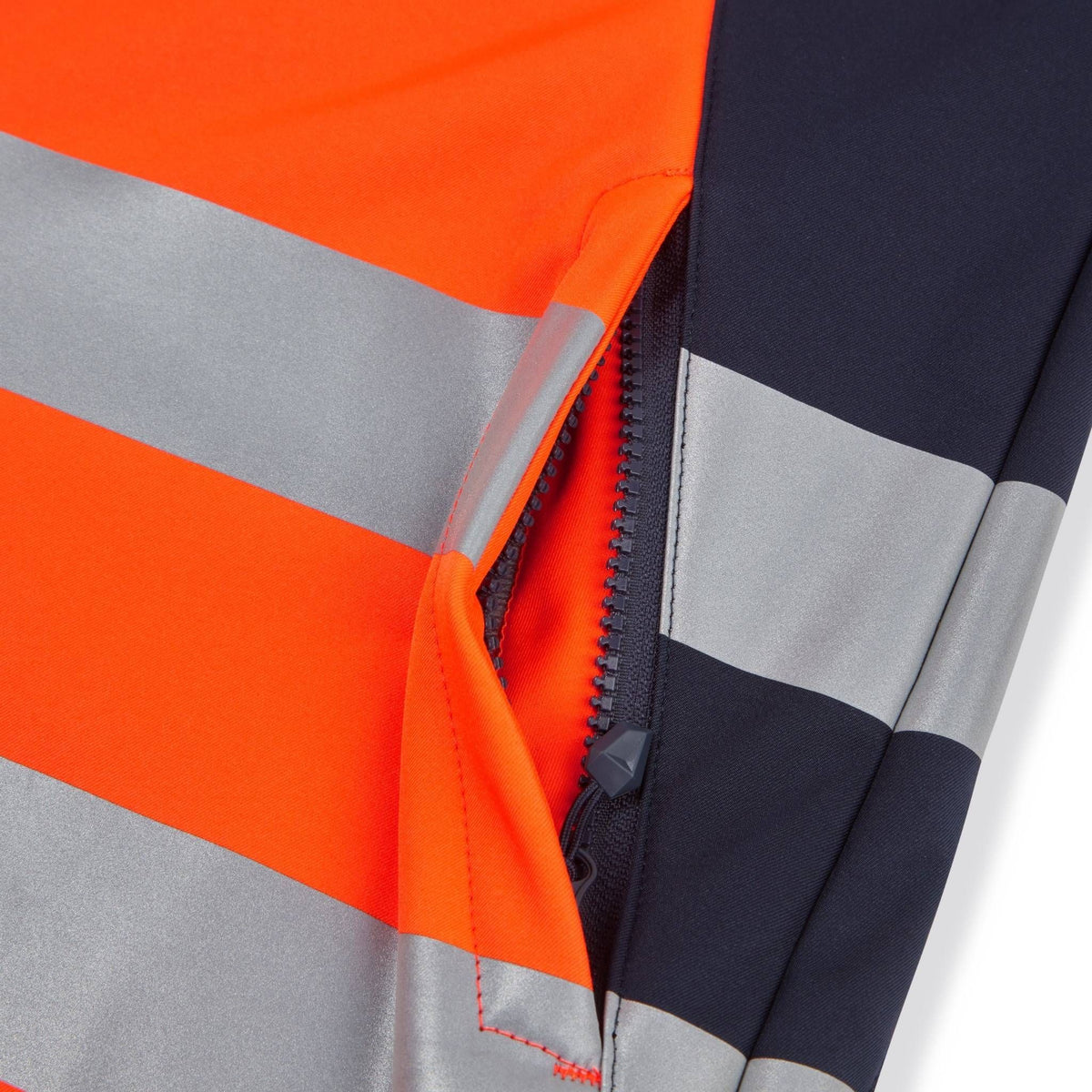 Supertouch Blue Sphere - System Hi Vis Eco 3-Layer Orange Softshell Parka, image 7