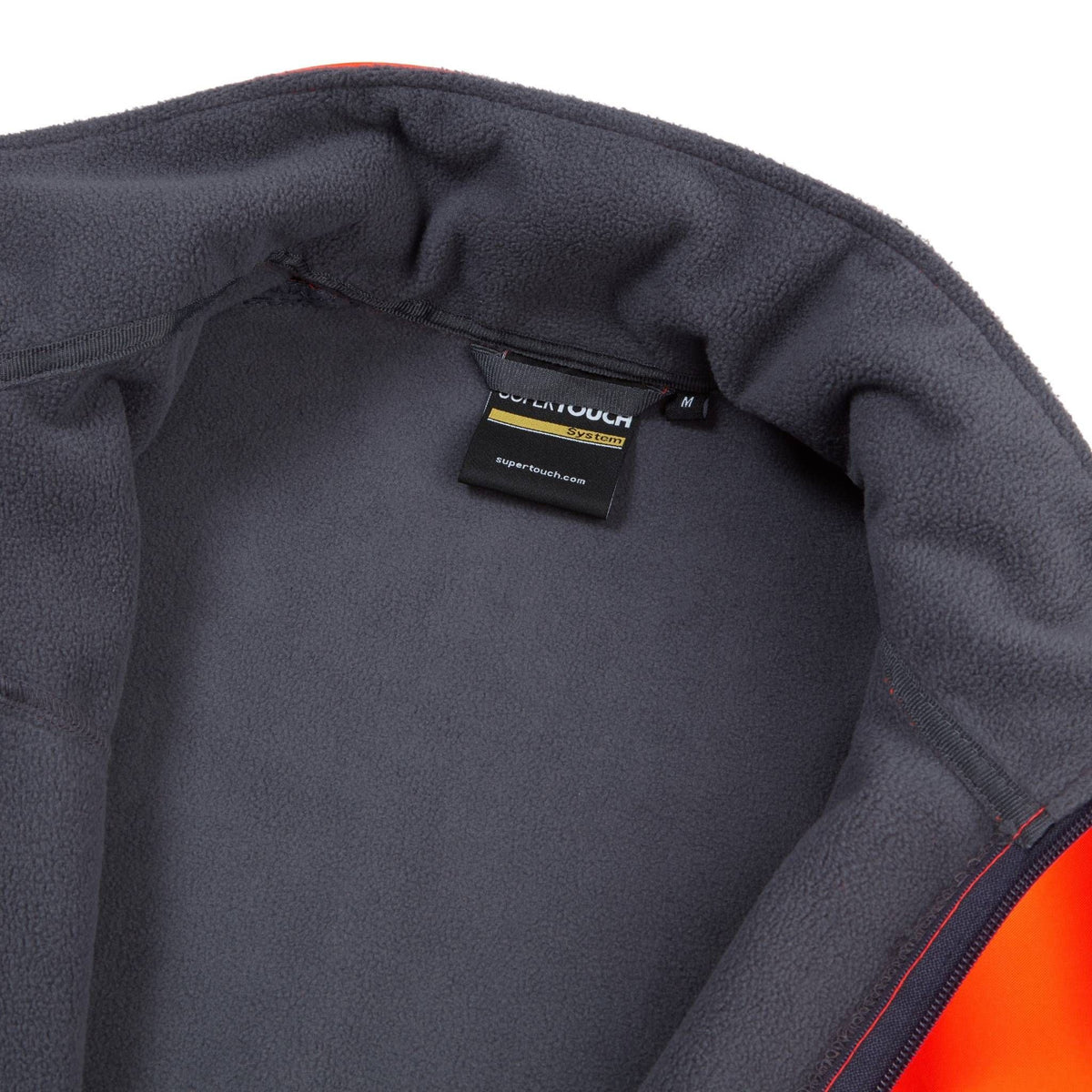 Supertouch Blue Sphere - System Hi Vis Eco 3-Layer Orange Softshell Parka, image 6
