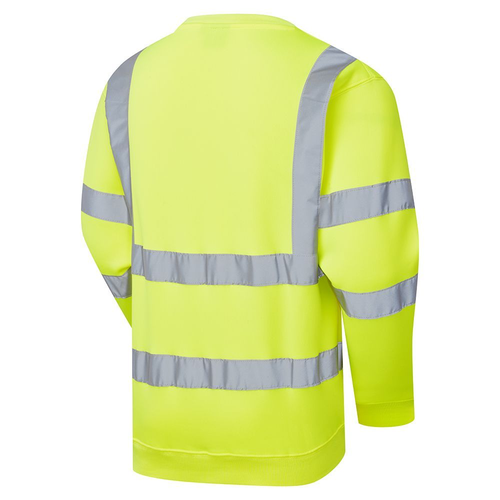 Supertouch - Hi Vis Crew Neck Sweatshirt, image 2