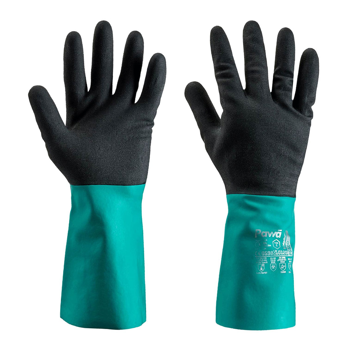 Pawa PG600 Nitrile Type A Chemical Glove, image 2