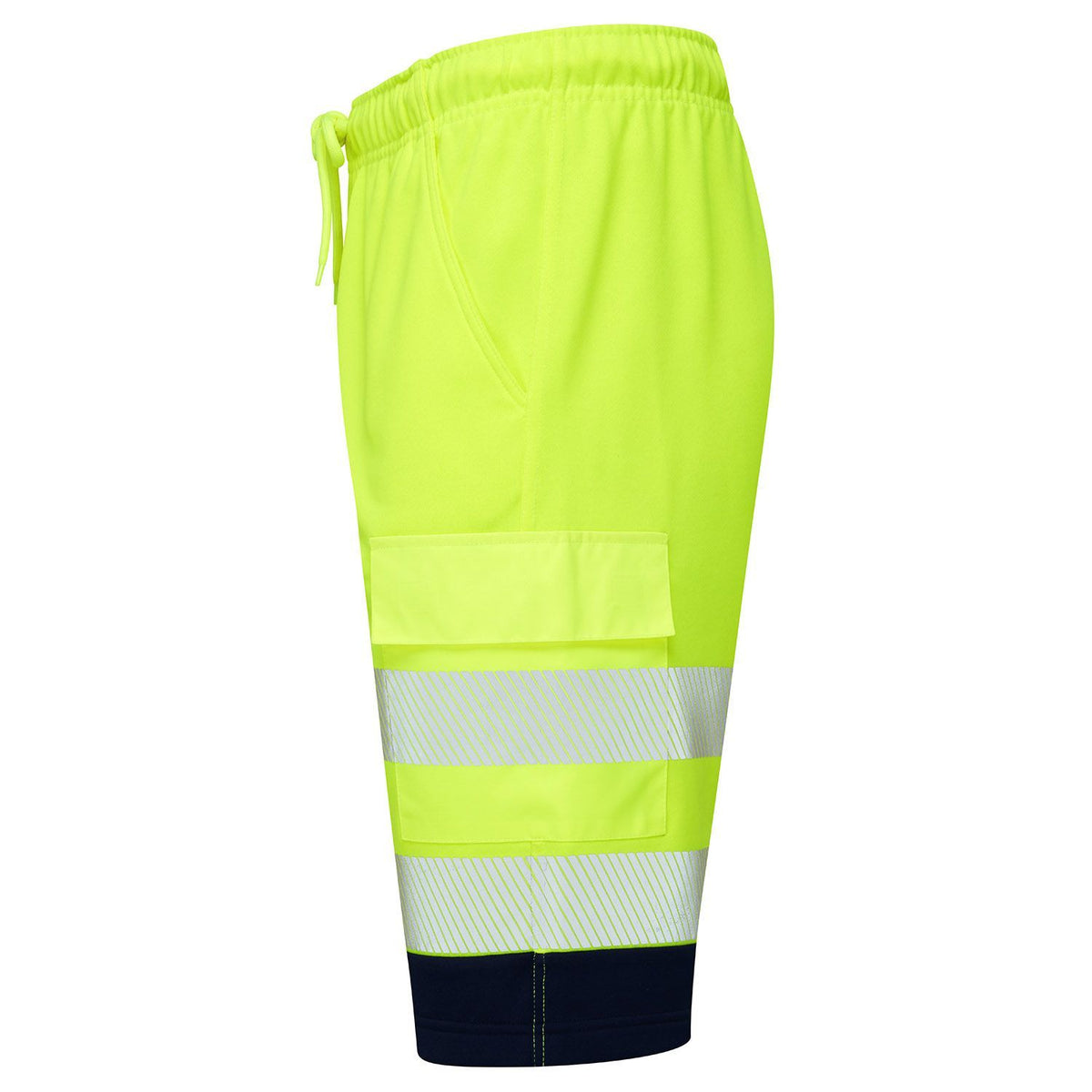Supertouch Blue Sphere - Essentials Hi-Vis Eco CottonCool Yellow Shorts, image 4