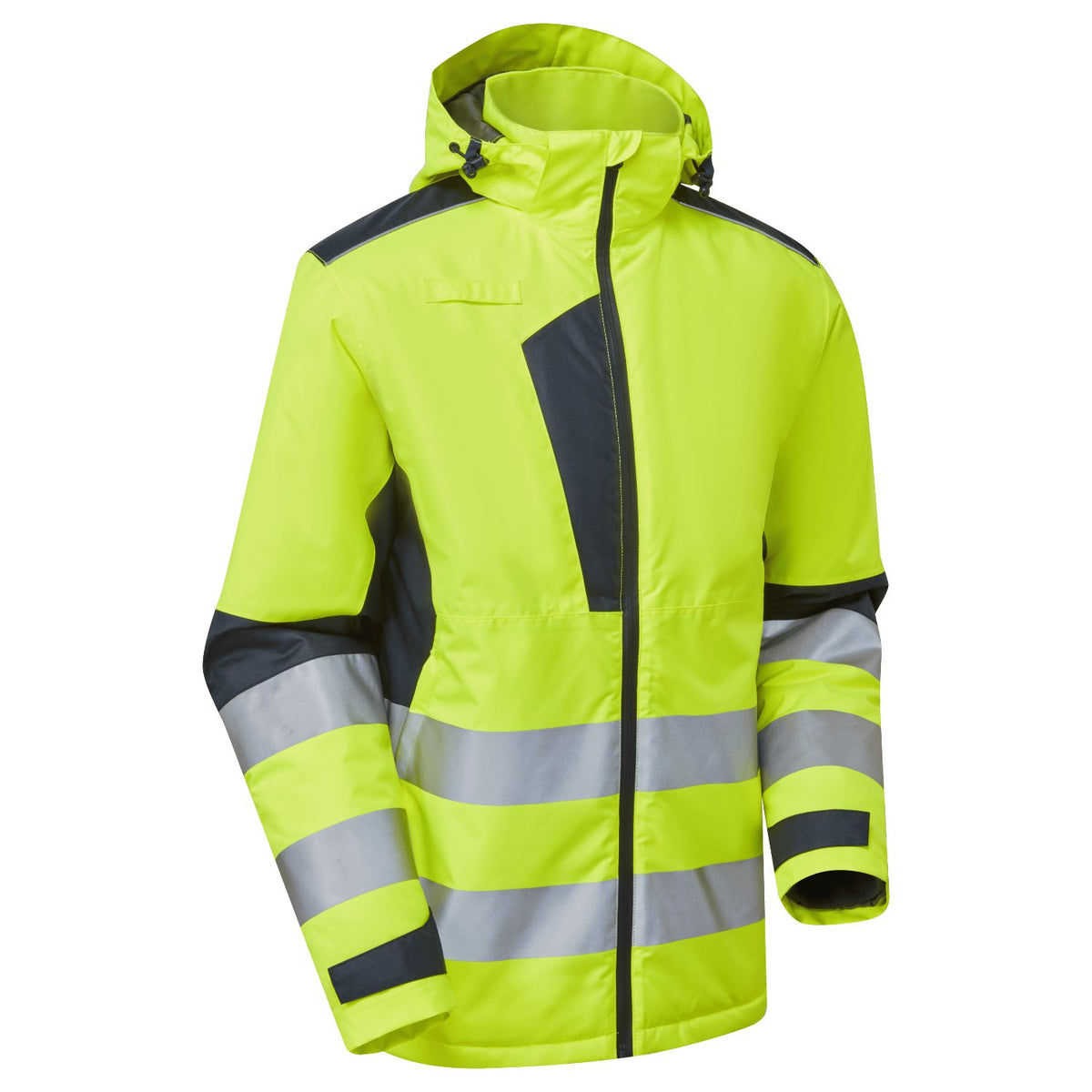 Supertouch Blue Sphere - System Hi Vis Eco Thermal Waterproof Yellow/Navy Jacket, main product image