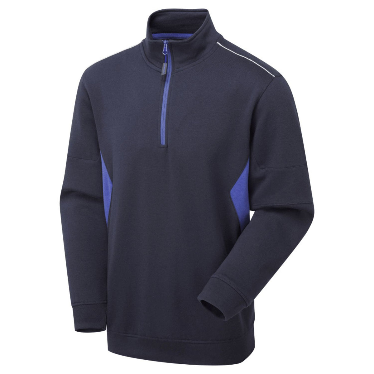 Supertouch Blue Sphere - System Eco Women's Navy/Royal Blue Quarter Zip Sweatshirt, main product image