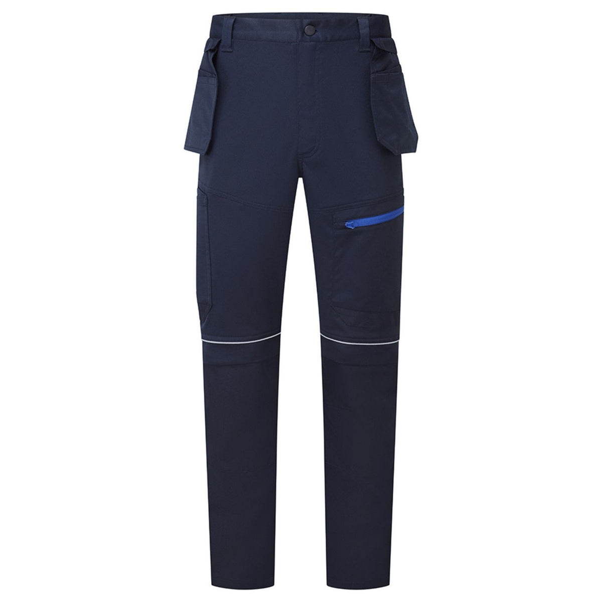 Supertouch Blue Sphere - System Eco Women's Navy/Royal Blue Quarter Zip Sweatshirt, main product image