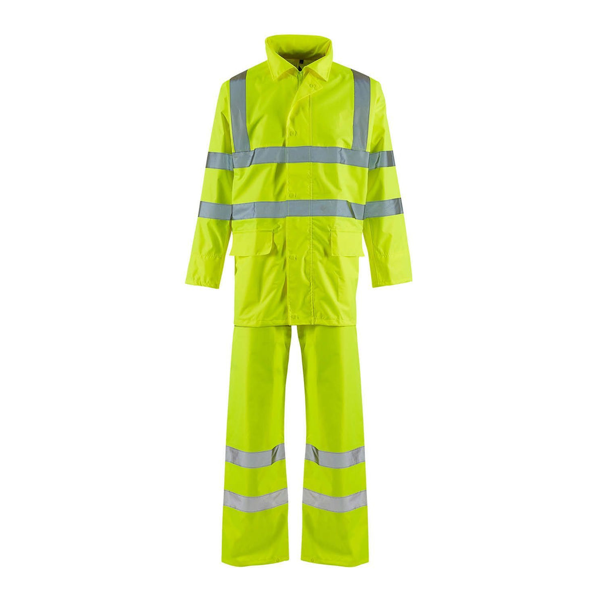 Supertouch Hi-Vis Yellow Lite Rainsuit, main product image