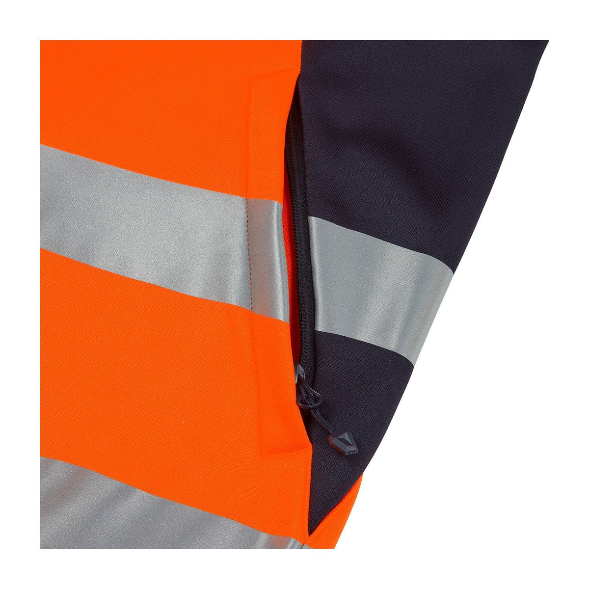 Supertouch Blue Sphere - System Hi-Vis Eco Zip Thru Orange Hoodie, image 5